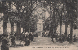 56 / LE FAOUET / LES ALLEES DE LA PLACE UN JOUR DE MARCHE - Faouët