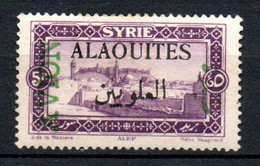 Col33 Colonie Alaouites PA N° 7 Neuf X MH Cote : 5,00€ - Unused Stamps