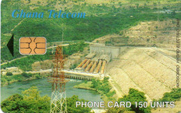 GHANA - CHIP CARD - AKOSOMBO DAM - 08/02 - Ghana