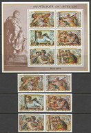 Burundi Sc# B65-B67c MNH 1975 Christmas - Nuevos