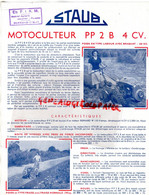 60-SENLIS- PROSPECTUS PUBLICITE ETS. LAW -LE BLOC LAW-MACHINE AGRICOLE -MOTOCULTEUR PP 2 B 4 CV -AGRICULTURE - Landwirtschaft