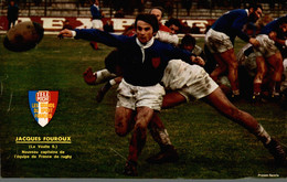 Petit Poster De Jacques Fouroux, Découpé Dans Télé Poche - Rugby