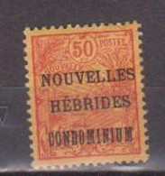 NOUVELLES HEBRIDES    N°  YVERT  18  NEUF AVEC CHARNIERES  ( CH 3/12 ) - Neufs