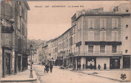 34 / BEDARIEUX / LA GRANDE RUE / MTIL 557 - Bedarieux