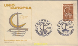 582142 MNH ANDORRA. Admón Francesa 1966 EUROPA CEPT. FRATERNIDAD Y COOPERACION - Collezioni