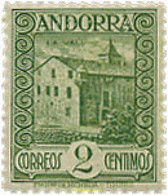 584424 MNH ANDORRA. Admón Española 1929 PAISAJES DE ANDORRA - Usados