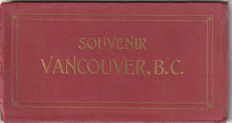 Foldout Photo Booklet Souvenir Vancouver British Columbia 10 Pictures - Nordamerika