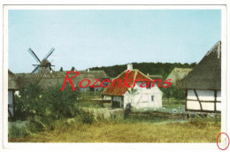 Denmark Danmark Denemarken Windmill Den Fynske Landsby Ved Odense CPA Old Postcard AK Brevkort (In Very Good Condition) - Danemark