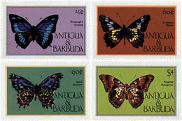 75565 MNH ANTIGUA Y BARBUDA 1985 MARIPOSAS - Spinnen