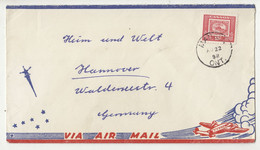 Canada Air Mail Illustrated Letter Cover Posted 1952 To Germany B230301 - Lettres & Documents