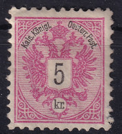 AUSTRIA 1883 - MLH - ANK 46 - Ungebraucht