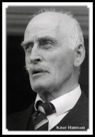 NOBEL PRIZE Knut Hamsun Stamped Card 0951-4 - Nobel Prize Laureates