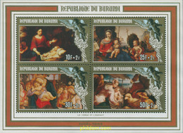 73494 MNH BURUNDI 1984 NAVIDAD - Unused Stamps