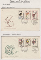 Czechoslovakia 1963 Gemse, Reh, Damhirsch 6v 2 FDC Praha 14.12.1963  (AN157) - Faune Arctique