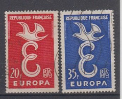 EUROPA - CEPT - Michel - 1958 - FRANKRIJK - Nr 1210/11 - Gest/Obl/Us - 1958