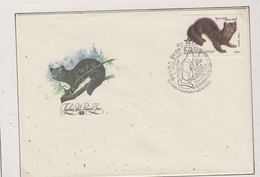 Russia 1980 Zobel 1v FDC  (AN162) - Faune Arctique