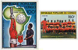 73410 MNH CONGO 1981 CAMPEONATO AFRICANO DE BALONMANO - FDC