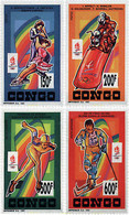 73608 MNH CONGO 1992 MEDALLISTAS DE LOS 16 JUEGOS OLIMPICOS DE INVIERNO. ALBERTVILLE 1992 - FDC