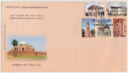 UNESCO Heritage, Sarkhej Roza, Javari Temple, Monuments Of Pattadakal, Islamic, Hinduism, Hindu Mythology, FDC - Hinduismus