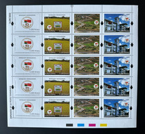 Madagascar Madagaskar 2022 Mi. 2751 - 2754 Sheet Bogen 50ème Anniversaire Relations Diplomatiques Chine China Riz CHU - Unused Stamps