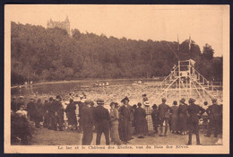 +++ CPA - OTTIGNIES - MOUSTY - Le Lac Et Le Château Des Etoiles  Vus Du Bois Des Rêves  // - Ottignies-Louvain-la-Neuve