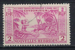 NOUVELLES HEBRIDES       N°  YVERT 184 (1) OBLITERE     ( OB    07/50 ) - Used Stamps