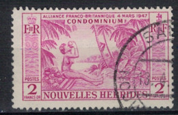 NOUVELLES HEBRIDES       N°  YVERT 184 (3) OBLITERE     ( OB    07/51 ) - Used Stamps