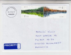 FINLAND 2011: EUROPA CEPT Cover Circulated To Romania - Envoi Enregistre! Registered Shipping! - Collezioni