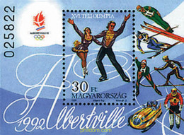 70961 MNH HUNGRIA 1991 16 JUEGOS OLIMPICOS INVIERNO ALBERTVILLE 1992 - Used Stamps
