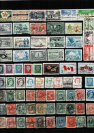 CANADA Timbres Total 257° Cote Y&T 120 € Vendus à 15 % De La Cote Soit à 18 € - Autres & Non Classés