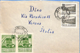 Lettre : Romania To Italy Singer DINO L00069 - Lettres & Documents