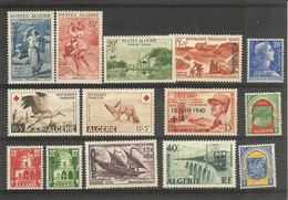 Algérie -  (1957 )  N°347/ 356 - Andere & Zonder Classificatie