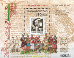 325541 MNH HUNGRIA 1996 DIA DEL SELLO - Used Stamps