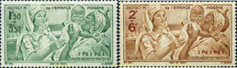 344606 HINGED ININI 1942 PROTECCCION DE LA INFANCIA - Used Stamps