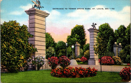 Missouri St Louis Entrance To Tower Grove Park - St Louis – Missouri