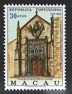 Portugal (Macau) 1969 – Centenário Nascimento D. Manuel -  Macao - Afinsa 424 Set Completo - Oblitérés
