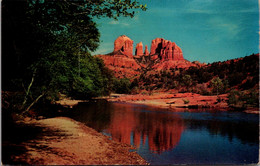 Arizona Oak Creek Canyon At The Foot Of Court House Rock - Mesa