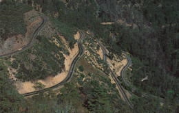 Arizona Switchbacks Into Oak Creek Canyon - Mesa