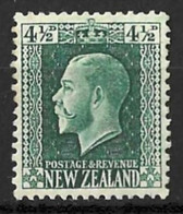 NEW ZEALAND...KING GEORGE V...(1910-36..)......" 1915.."........4 & HALFd..........SG423.......MH.. - Ongebruikt