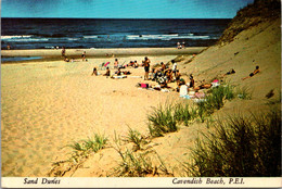 Canada Prince Edward Island Cavendish Beach Sand Dunes & Sun Bathers - Other & Unclassified