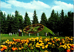 Canada International Peace Garden Electric Clock In Turtle Mountains Between Manitoba And North Dakota - Autres & Non Classés