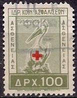 Greece - Foundation Of Social Insurance 100dr. Revenue Stamp - Used - Fiscale Zegels