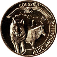 2023 MDP124 - COURZIEU - Parc Animalier 3 (loups Et Rapaces) / MONNAIE DE PARIS - 2023