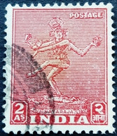 Inde India 1948 Nataraja Mythologie Hindoue Roi De La Danse Yvert 11 O Used - Hindoeïsme