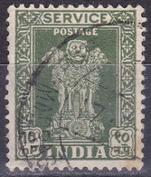 Inde (Service) YT 27A Mi 146I Année 1966 (Used °) - Official Stamps