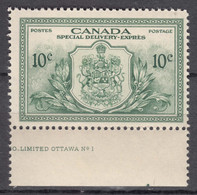 Canada 1946 Special Delivery Mi#242 Mint Never Hinged, Small Gum Disturbance - Unused Stamps