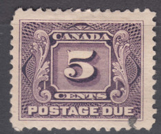Canada 1906 Porto, Postage Due Mi#4 Mint Hinged - Unused Stamps