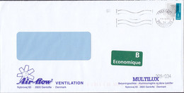 Denmark B- Economique Label AIR-FLOW Ventilation Nybrovej GENTOFTE, KØBENHAVNS POSTCENTER 2011 Cover Brief - Brieven En Documenten