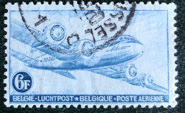 België - Belgique - C15/30 - (°)used - 1946 - Michel 751 - Douglas DC4 - Used