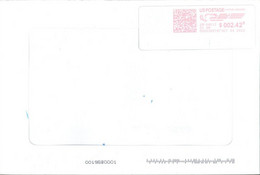 UNITED STATES - 2022, POSTAL LABEL COVER TO DUBAI. - Covers & Documents